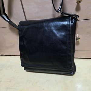 발리 정품 삼선 메신저백 레더
