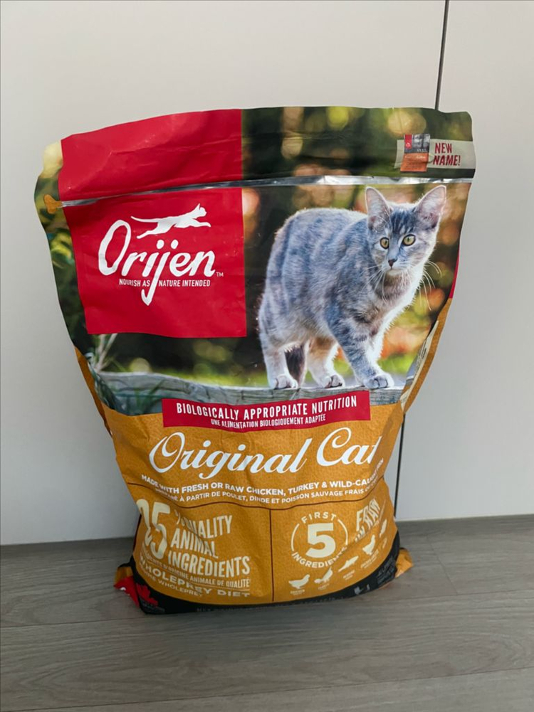 오리젠 캣 5kg+340g(미개봉)--1