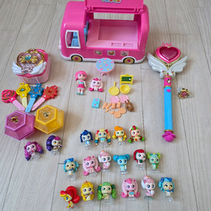 티니핑 푸드트럭+하트윙스틱+ 미스틱+2기 티니핑 피규어 등