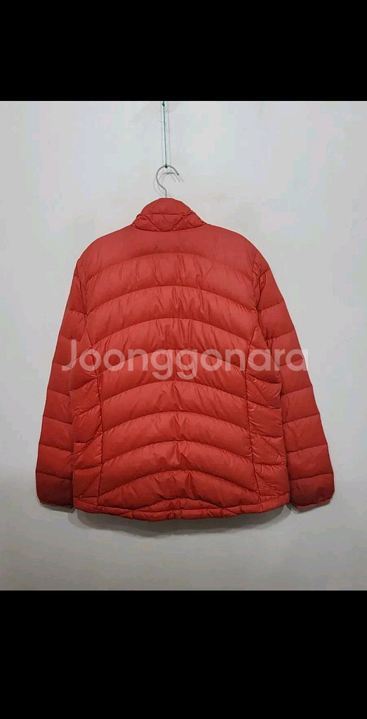 (XL) 파타고니아 거위털 패딩점퍼 주황 구스다운 자켓--6