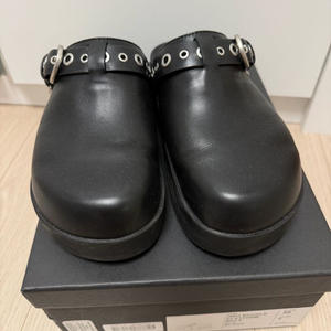 reg&bone 레그앤본 버클 플랫폼 뮬 블랙 250사이즈