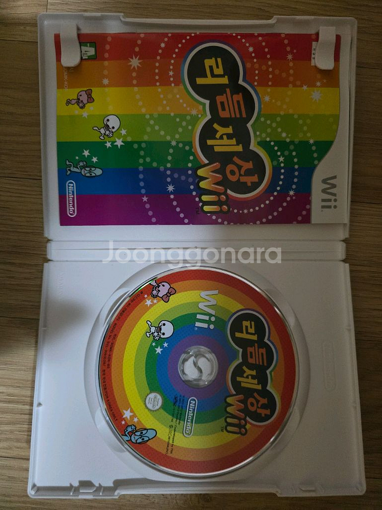 닌텐도 Wii 리듬세상 게임--1