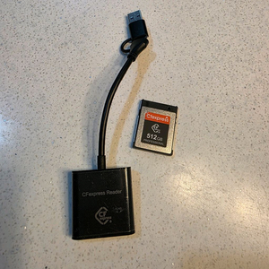 cf express type b 512기가 + 리더기