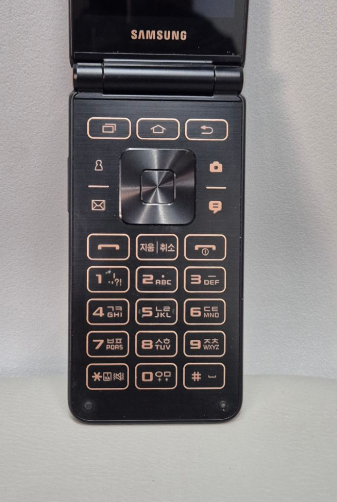 삼성 폴더폰 폴더2 초기필름 그대로 공부폰 효도폰--4