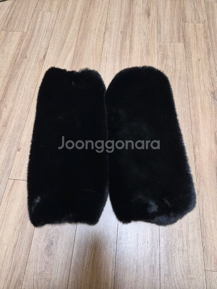 인조 밍크 레그 워머--1