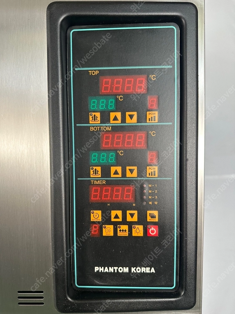 팬텀 데크오븐 2매3단 제과제빵기계 중고제과제빵기계 제과제빵 이미지