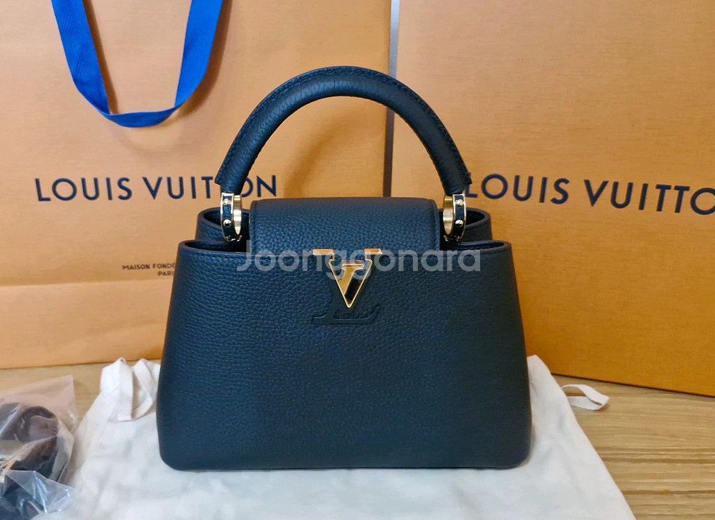 루이비통 카퓌신 BB 토뤼옹 노아르 미사용 새 상품--1