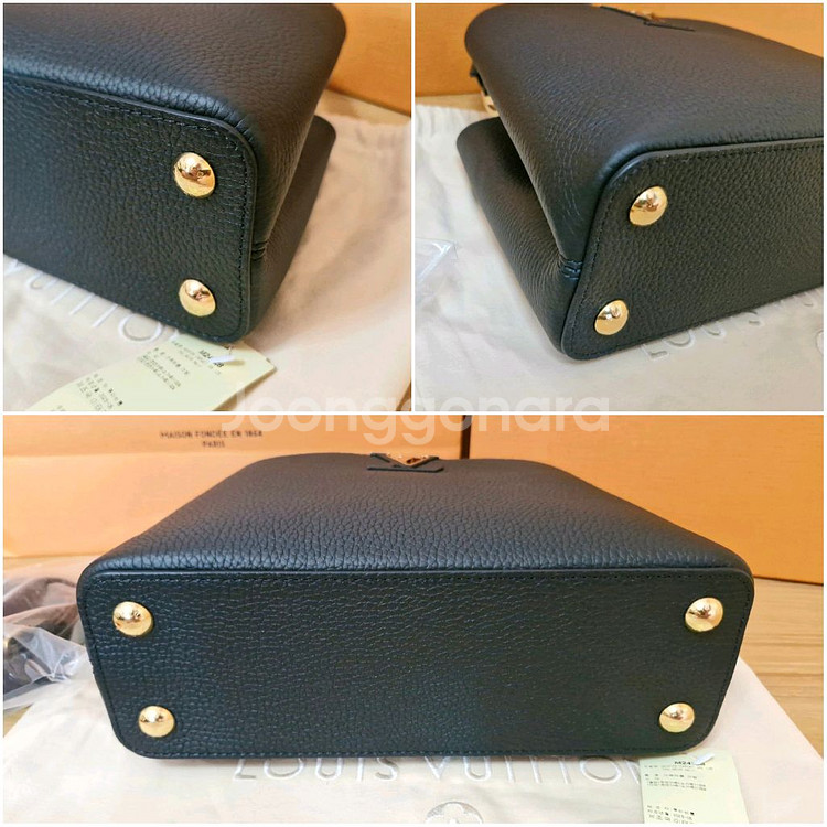 루이비통 카퓌신 BB 토뤼옹 노아르 미사용 새 상품--4