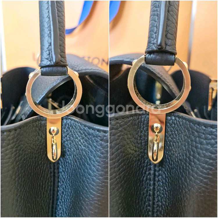 루이비통 카퓌신 BB 토뤼옹 노아르 미사용 새 상품--5