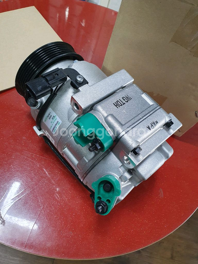 제네시스DH 신품 에어컨 컴프레셔--0