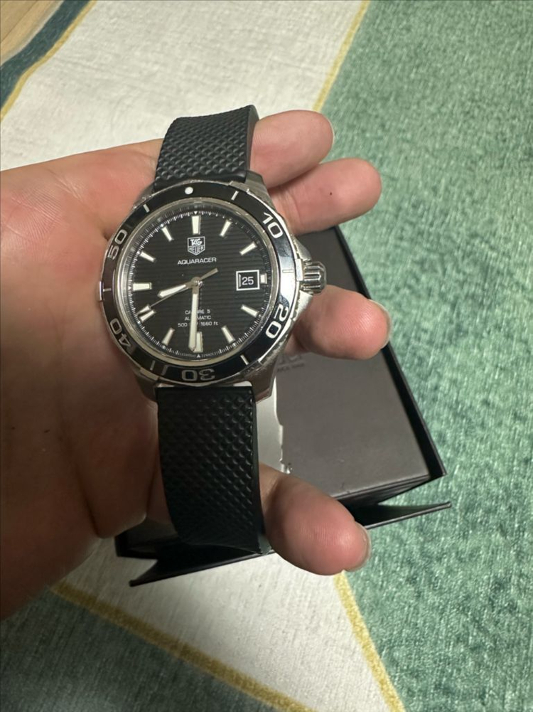 태그호이어 아쿠아레이서 300 오토 구형 이미지