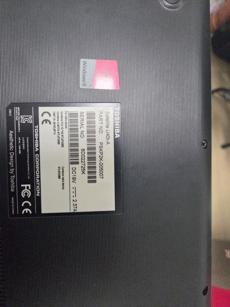 토시바 노트북 u40t-A 판매--3