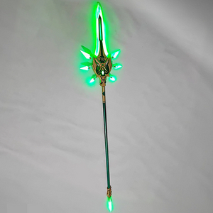 원신 소 주문제작 코스프레 LED 무기 화박연