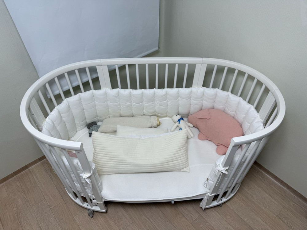 스토케 슬리피 아기침대 화이트--1