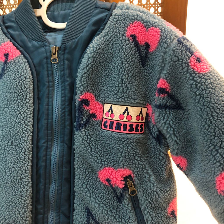 24년 리미떼두두 양털아우터점퍼 100 (쌍둥이가능)--7