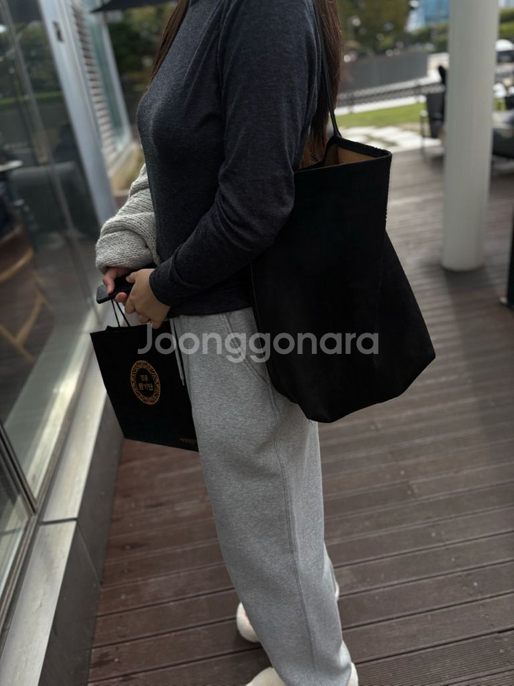 더로우 파크백 스웨이드 라지--3