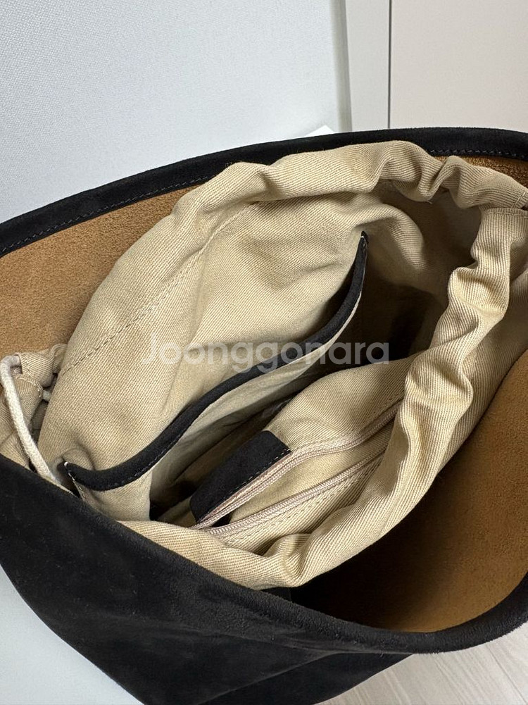 더로우 파크백 스웨이드 라지--4