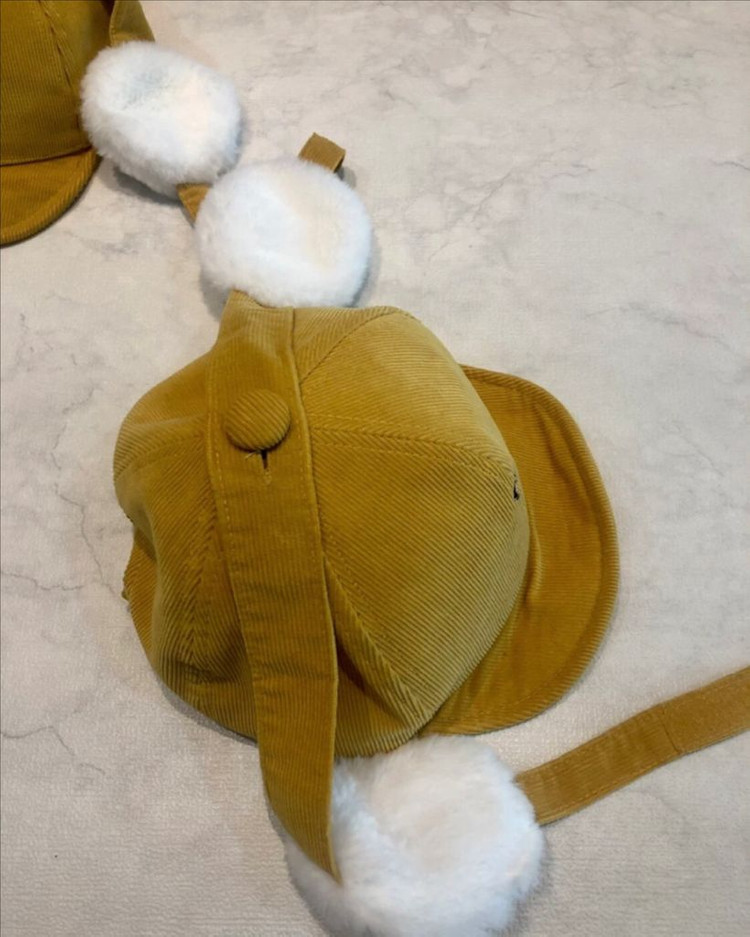 블루독 아기 겨울모자 유아모자 (쌍둥이)--2