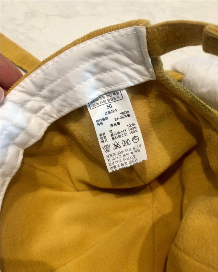 블루독 아기 겨울모자 유아모자 (쌍둥이)--4