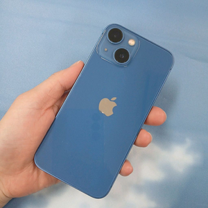 상태깨끗 아이폰13미니 256기가 블루 공기계 중고폰 알뜰폰 저가폰 서브폰 세컨폰 퀵가능