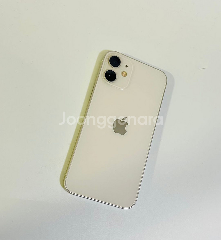 아이폰12미니 화이트 256GB 중고폰공기계--0