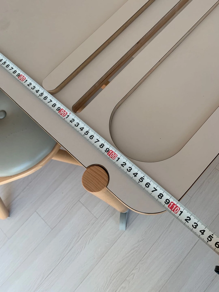 SMLD롤롤데스크 미술책상,의자 세트 (아이책상+의자) 이미지