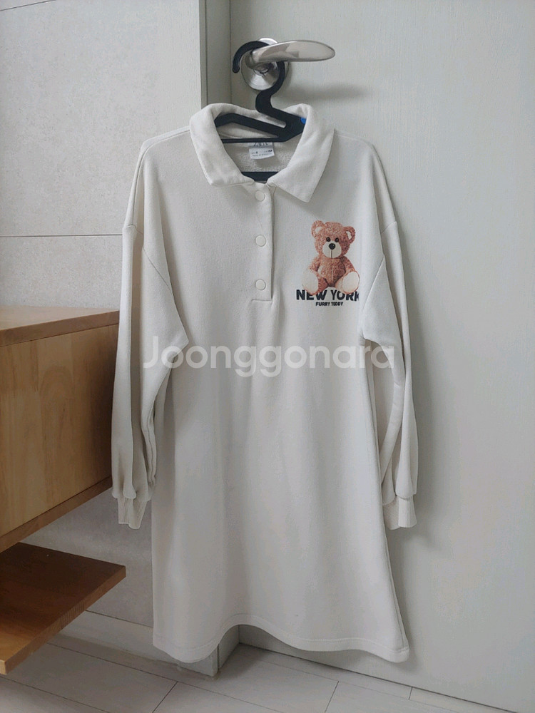 여아 자라 곰돌이 원피스 130사이즈 정도(반값택포9천--0