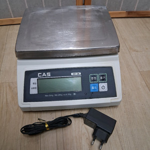 CAS SW-1W방수형 전자 저울 최대30 e=d 10g