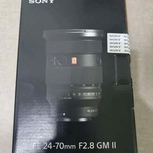 소니 FE 24-70mm F2.8 GM II 렌즈 미개봉