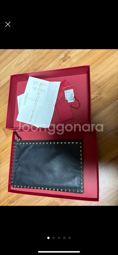 발렌티노 클러치 가방 정품!!--0