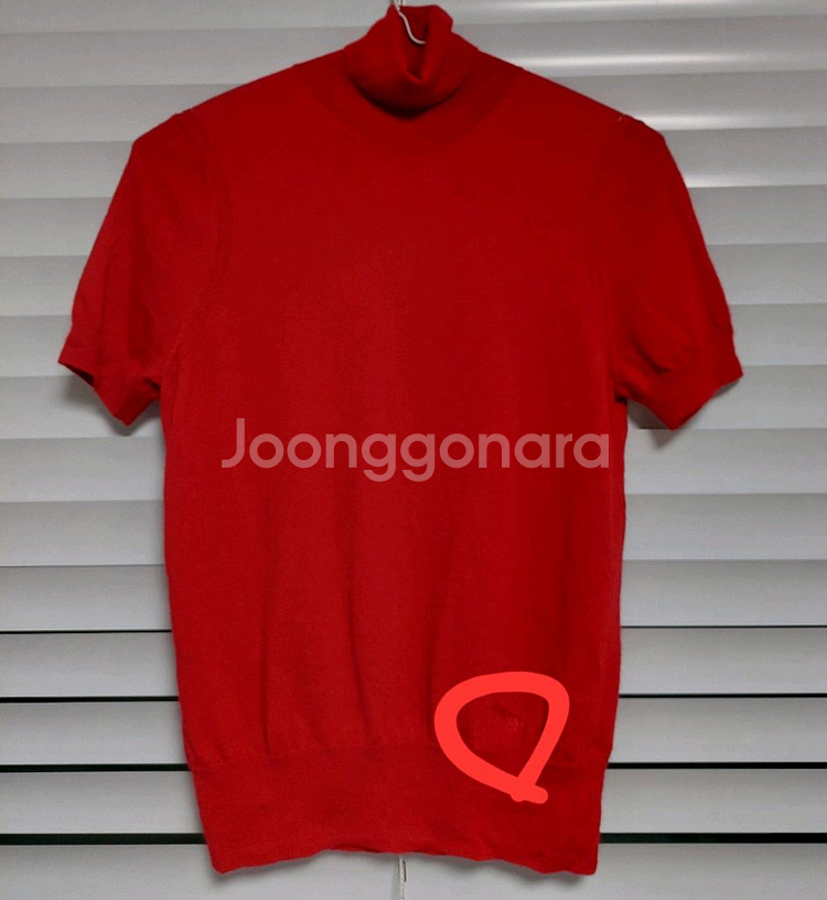 빈폴 모 캐시미어 상태굿 터들넥 목폴라--0