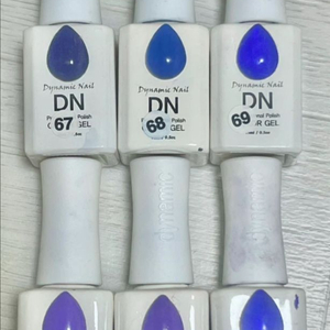 다이나믹 젤 폴리쉬 네일아트 6개 일괄 이미지