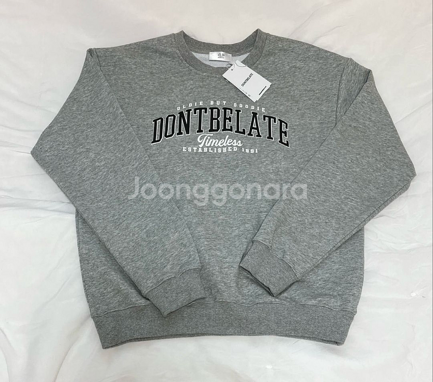 [새 상품] 돈비레잇 맨투맨(남녀공용)--2