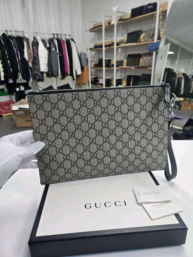 [A급컨디션]구찌 꿀벌 클러치백--1