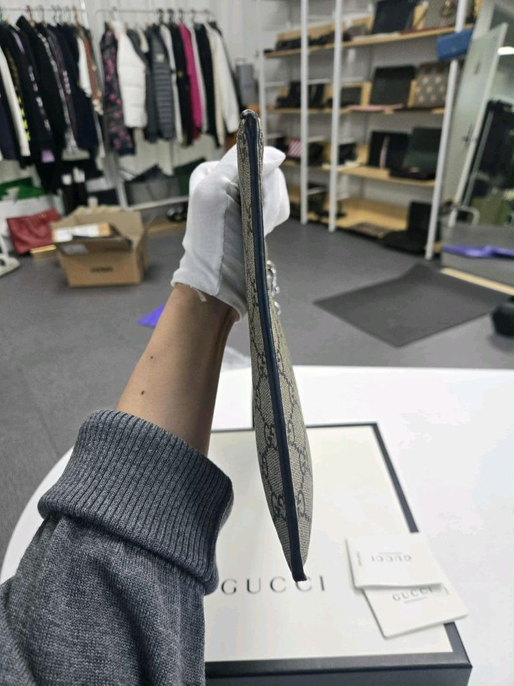 [A급컨디션]구찌 꿀벌 클러치백--3