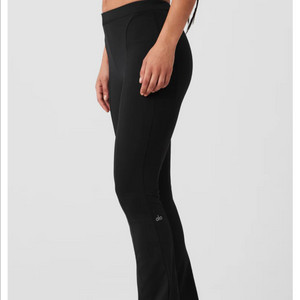 알로요가 하이웨이스트 7/8 집업 플레어 레깅스