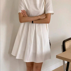 플레어 원피스 (블랙)