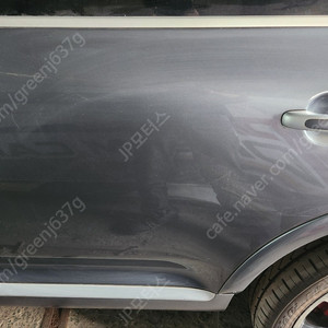 2005년식 955 카이엔 4.5L V8 리어 오른쪽(우측) 도어 앗세이 판매합니다