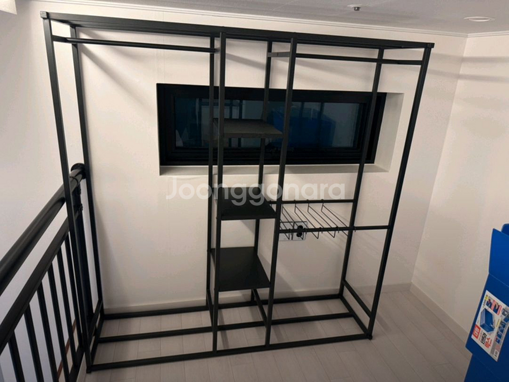 무료배송]시스템 행거 철제 옷장 바지걸이 선반 드레스룸--0