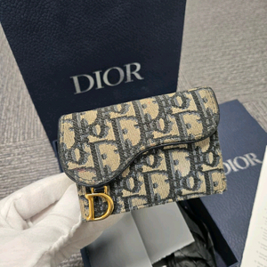 [A급] [정품]디올 오블리크 새들 반지갑 이미지