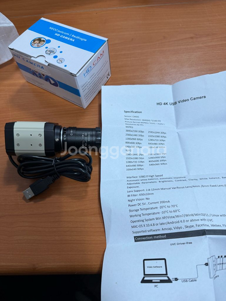 NEOCoolcam RedEagle HD 4K 웹캠--2