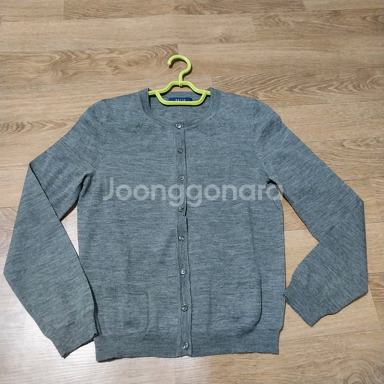 키이스 니트 가디건 여성 날씬90--0