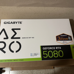 [새상품] RTX 5080 AERO