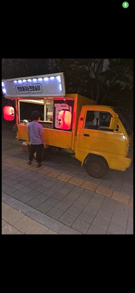 닭꼬치 타코야끼 커피 염통 푸드트럭 임대 판매 이미지