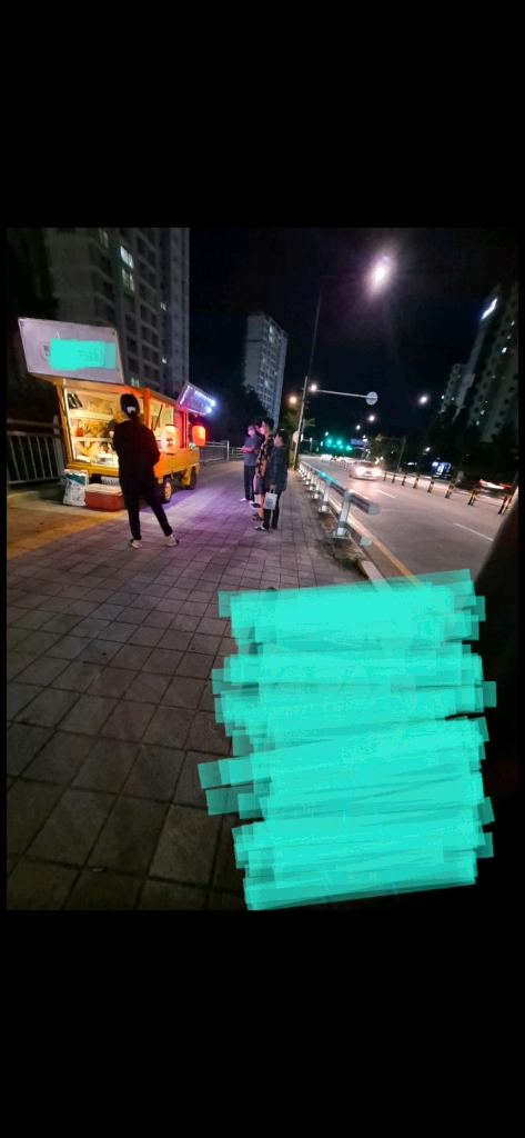 닭꼬치 타코야끼 커피 염통 푸드트럭 임대 판매 이미지