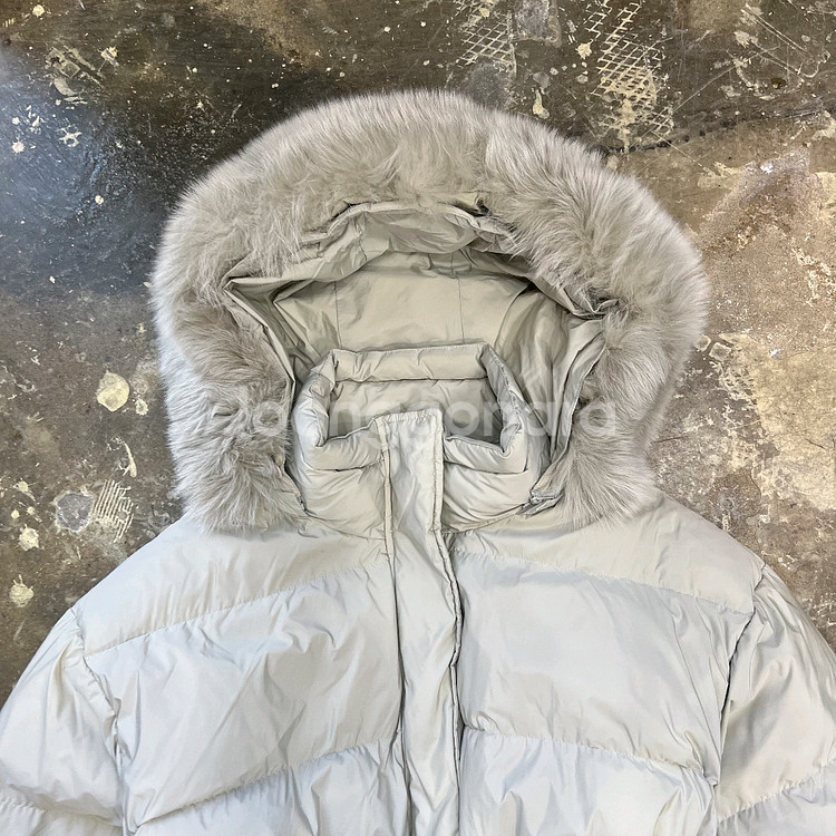 F) THE FRESH 더프레시 벨티드 덕다운패딩--1