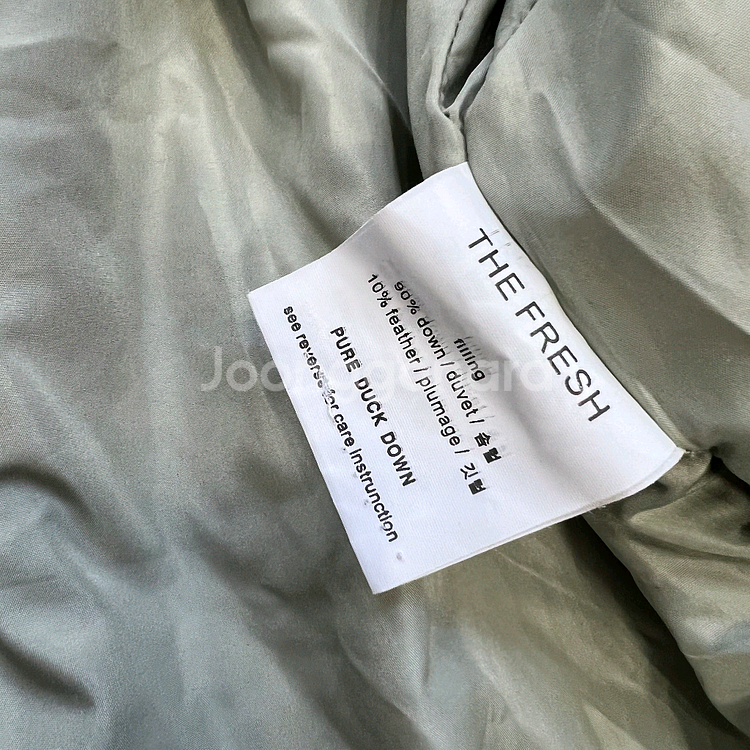 F) THE FRESH 더프레시 벨티드 덕다운패딩--7
