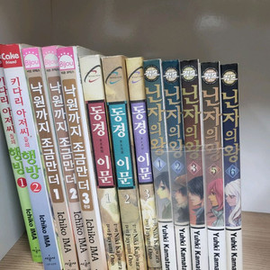 이치코이마 등 만화책 모음