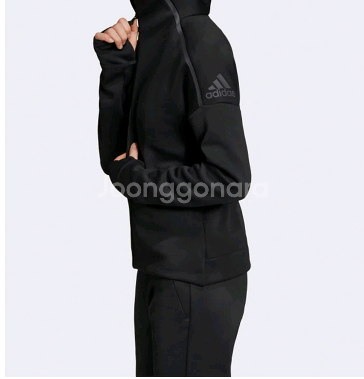 M) 아디다스 ZNE 후드집업 자켓 점퍼 런닝코어--0