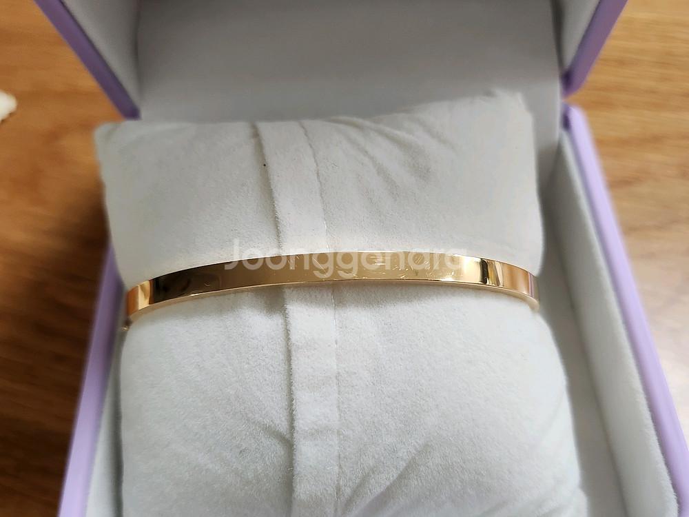 골든듀 리플렉션 뱅글, 팔찌 로즈골드 M--4